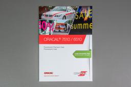 Foto2: Oracal 7510-039 rot - 126 cm