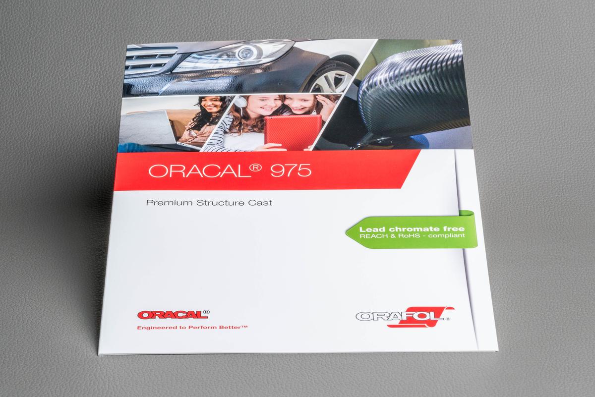 Foto1: Farbkarte Oracal 975 - Abverkauf