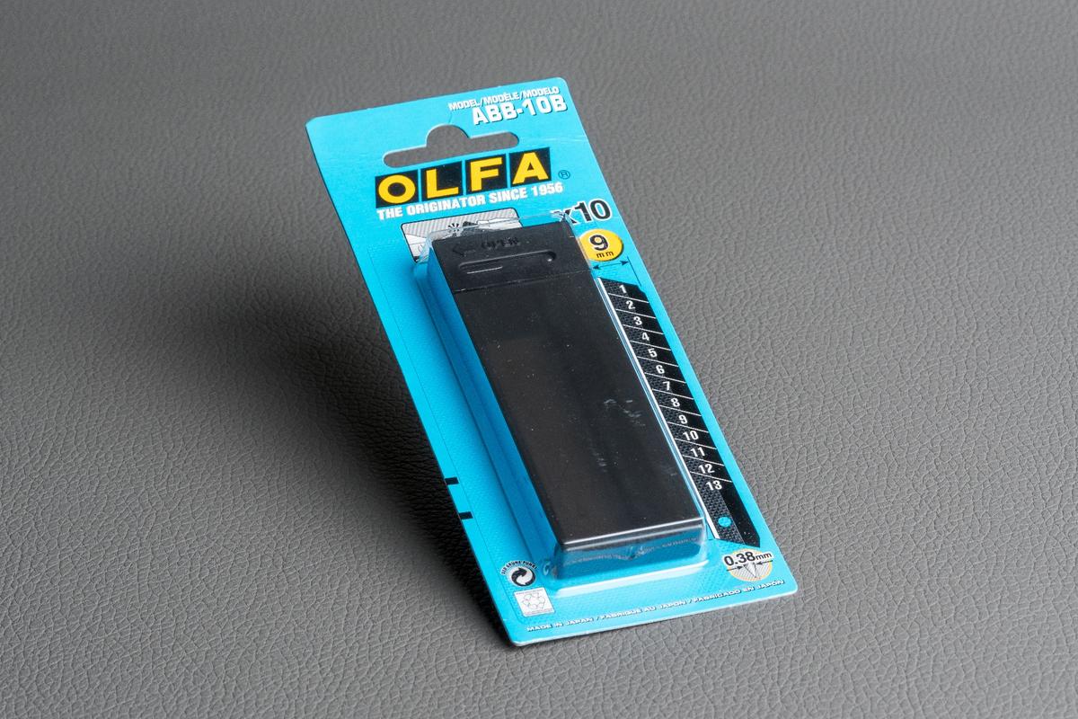Foto1: OLFA ABB-10B Cutterklingen 9 mm - 59°