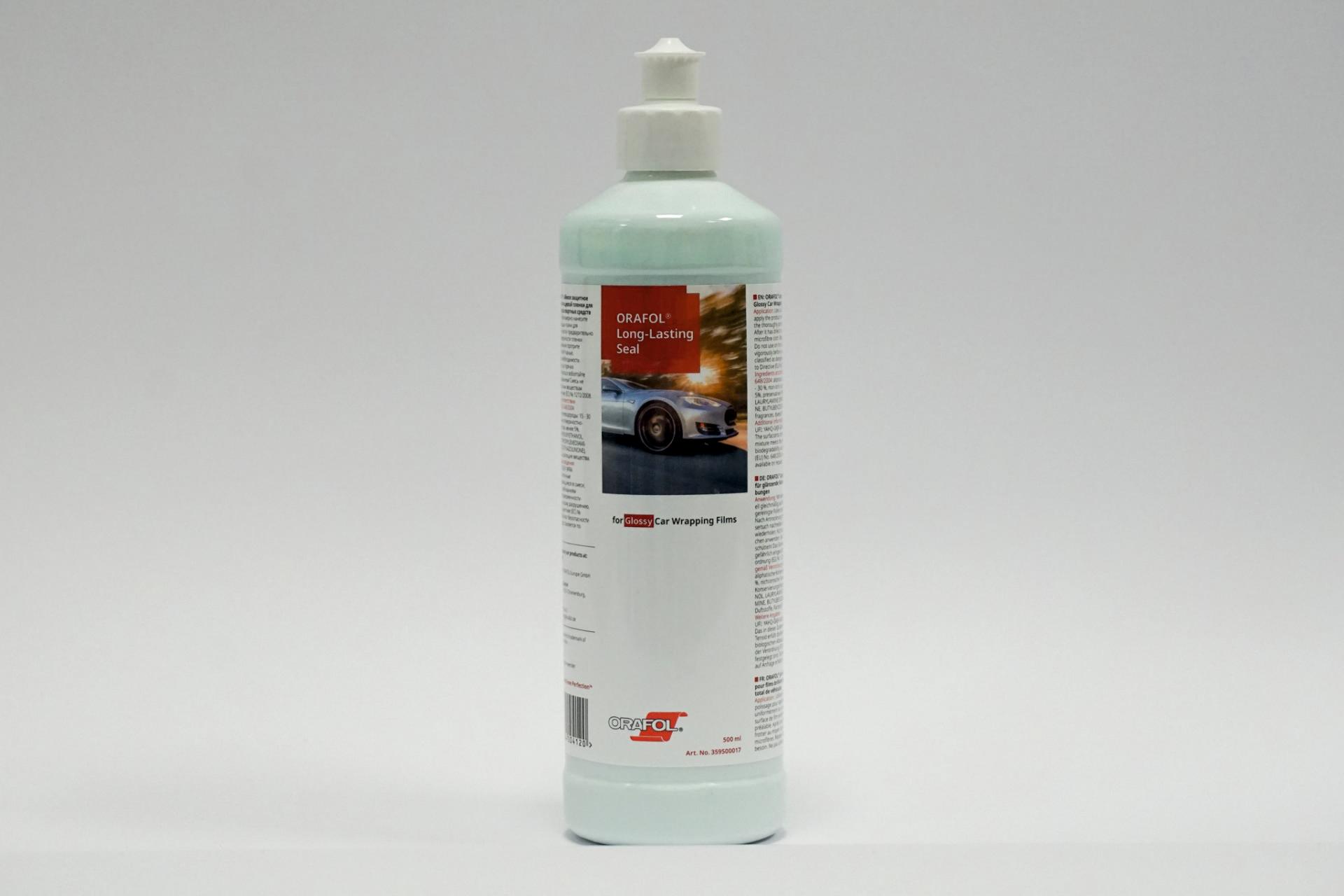 Foto: Orafol Langzeitversiegelung / Long-Lasting Seal for Glossy Car Wrapping Films - 500 ml