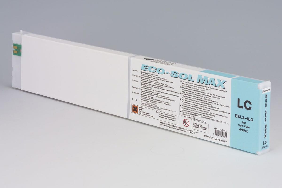 Foto1: Roland Eco-Sol Max ESL3 light cyan - 440 ml.