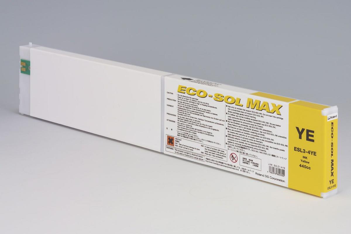 Foto1: Roland Eco-Sol Max ESL3 yellow - 440 ml.