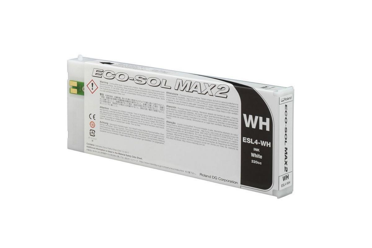 Foto1: Roland Eco-Sol Max 2 ESL4-WH white - 220 ml.