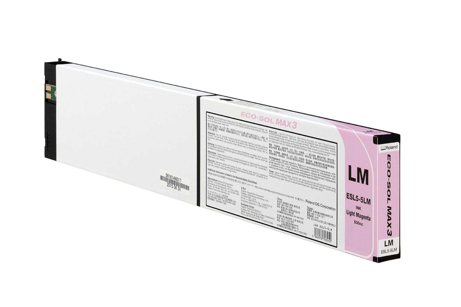 Foto: Roland Eco-Sol Max 3 ESL5-5LM light magenta - 500 ml.