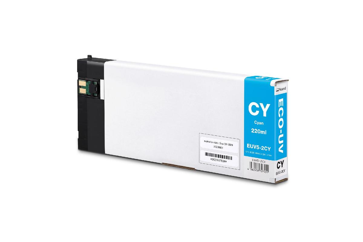 Foto1: Roland EUV5-2CY Cyan - 220 ml.