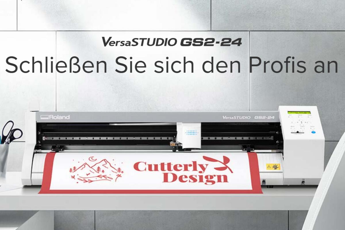 Foto1: Roland VersaSTUDIO GS2-24 Schneideplotter