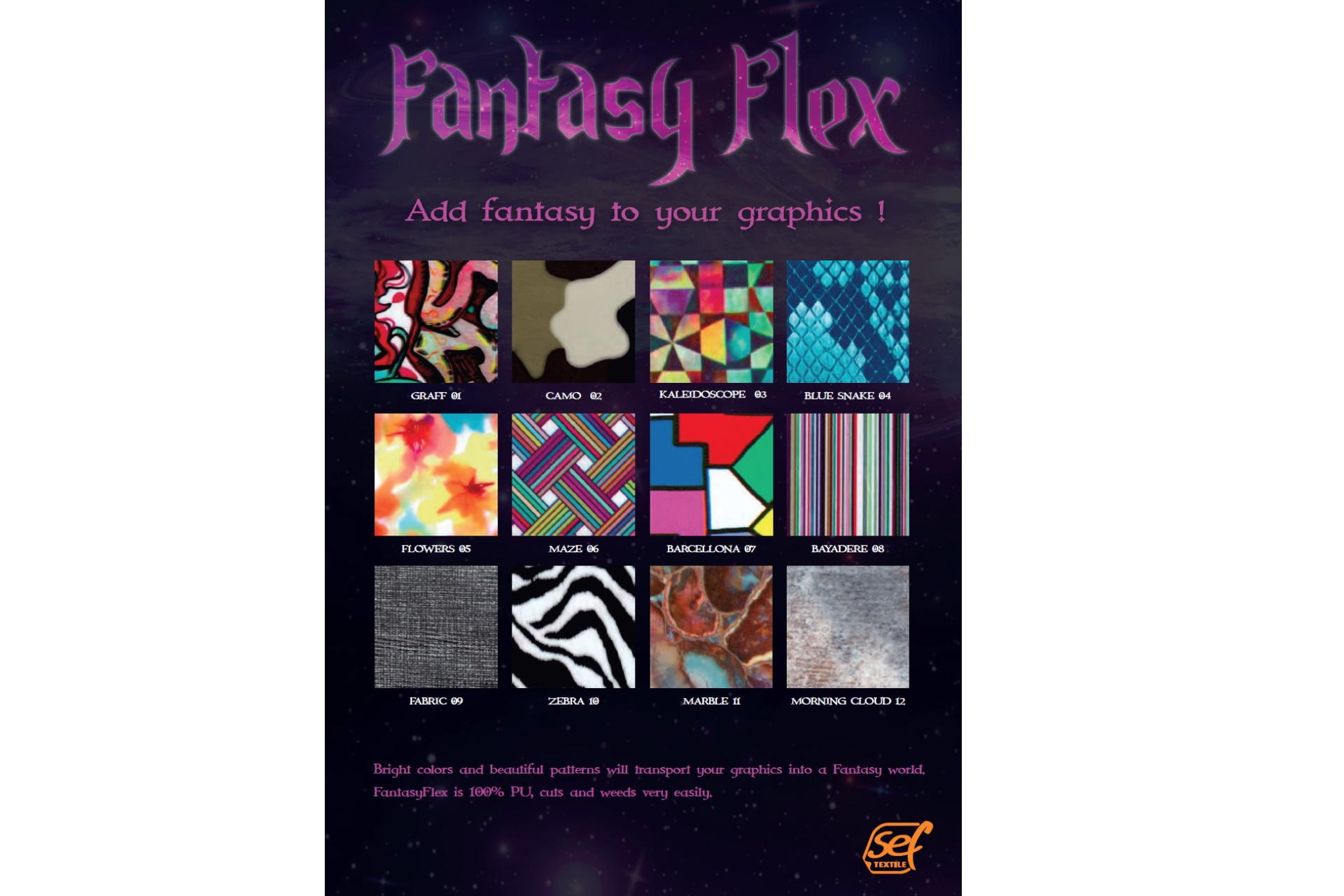 Foto: Farbkarte SEF FantasyFlex