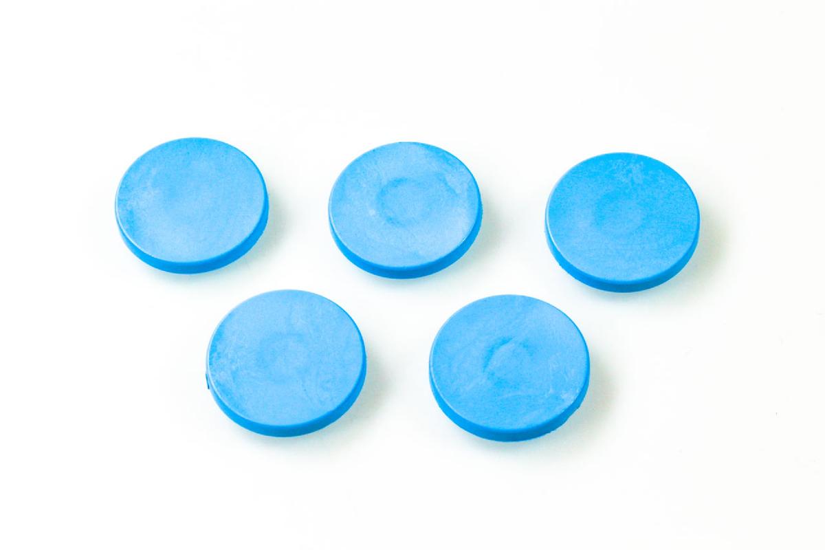 Foto1: Yellotools BluePlasticPads / Ersatzpads für EasyEdge - 5er Pack