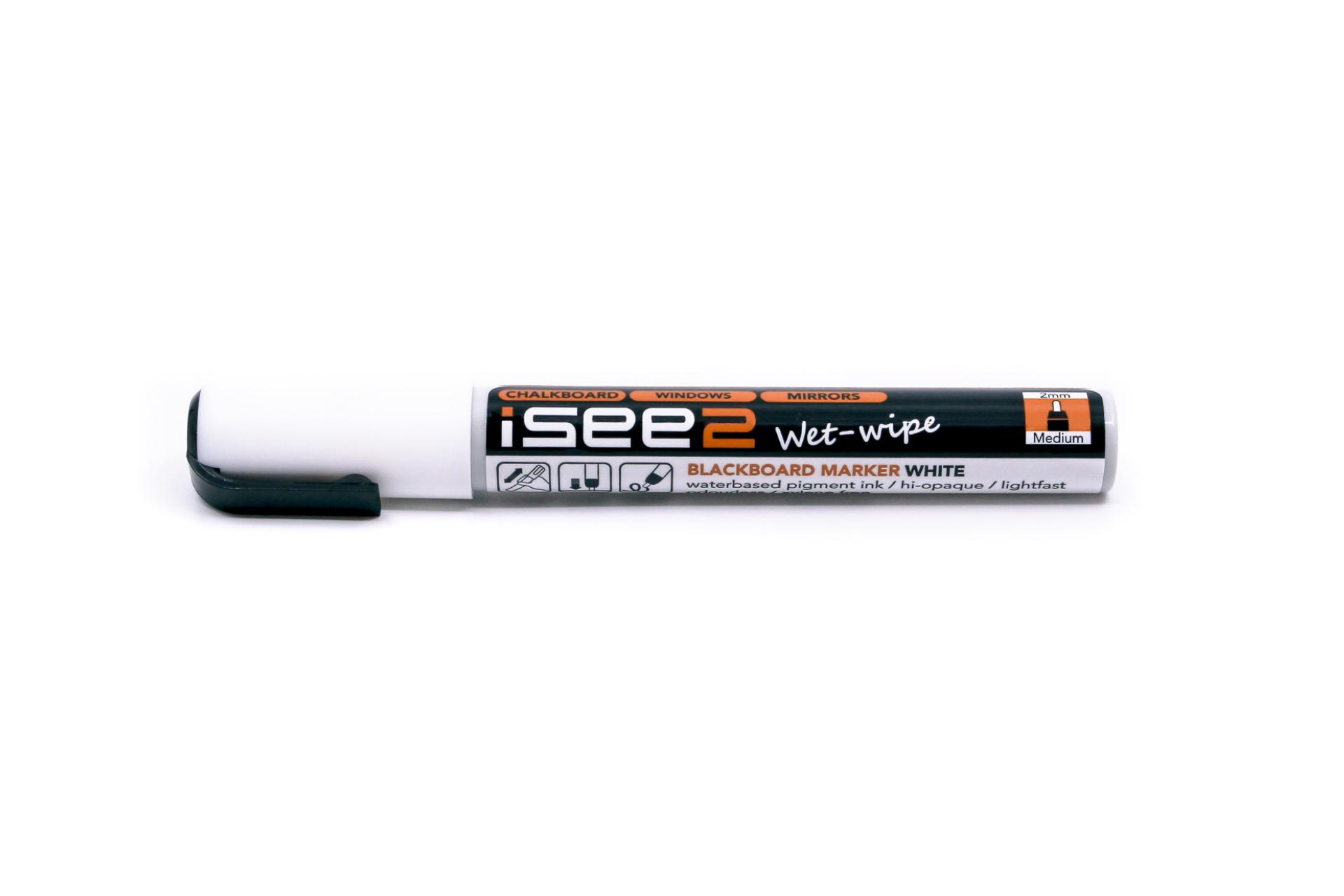 Foto: iSee2 Blackboard Marker white / Flüssigkreidestift