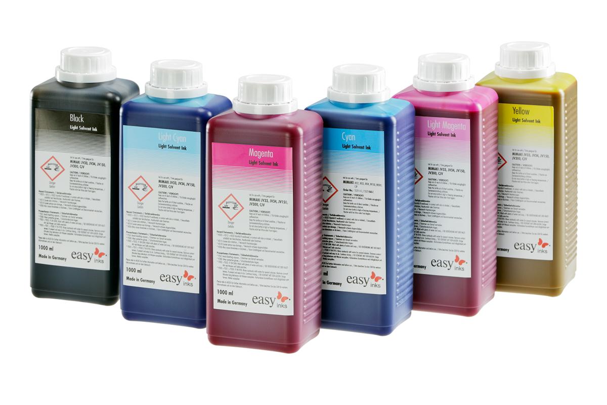 Foto1: Easy Inks SS21 yellow - Flasche 1000 ml.